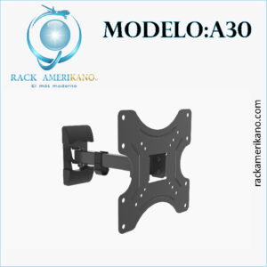 Soporte para TV de 14” a 43” con Giro 90° e Inclinación