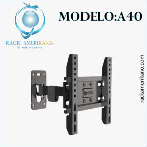Soporte para TV de 14” a 43” con Giro e Inclinación