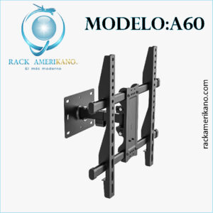 Soporte para TV de 32” a 65” con Giro 90°, Inclinación y Rotación