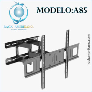 Soporte para TV de 40” a 85” con Giro, Inclinación y Rotación