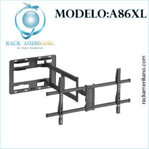 Soporte para TV de 37” a 90” con Brazo Extensible, Giro e Inclinación