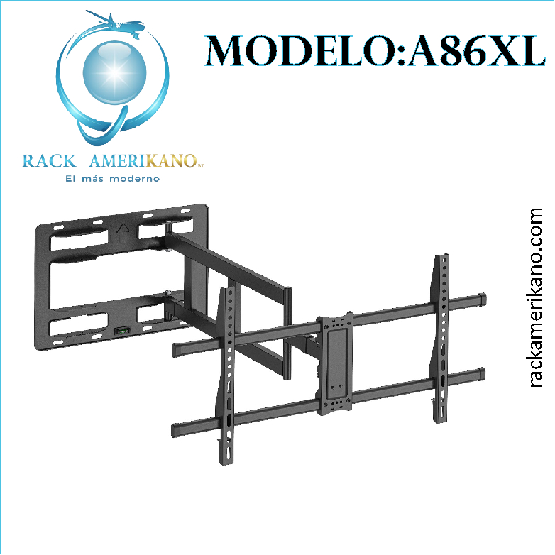 Soporte para TV de 37” a 90” con Brazo Extensible, Giro e Inclinación